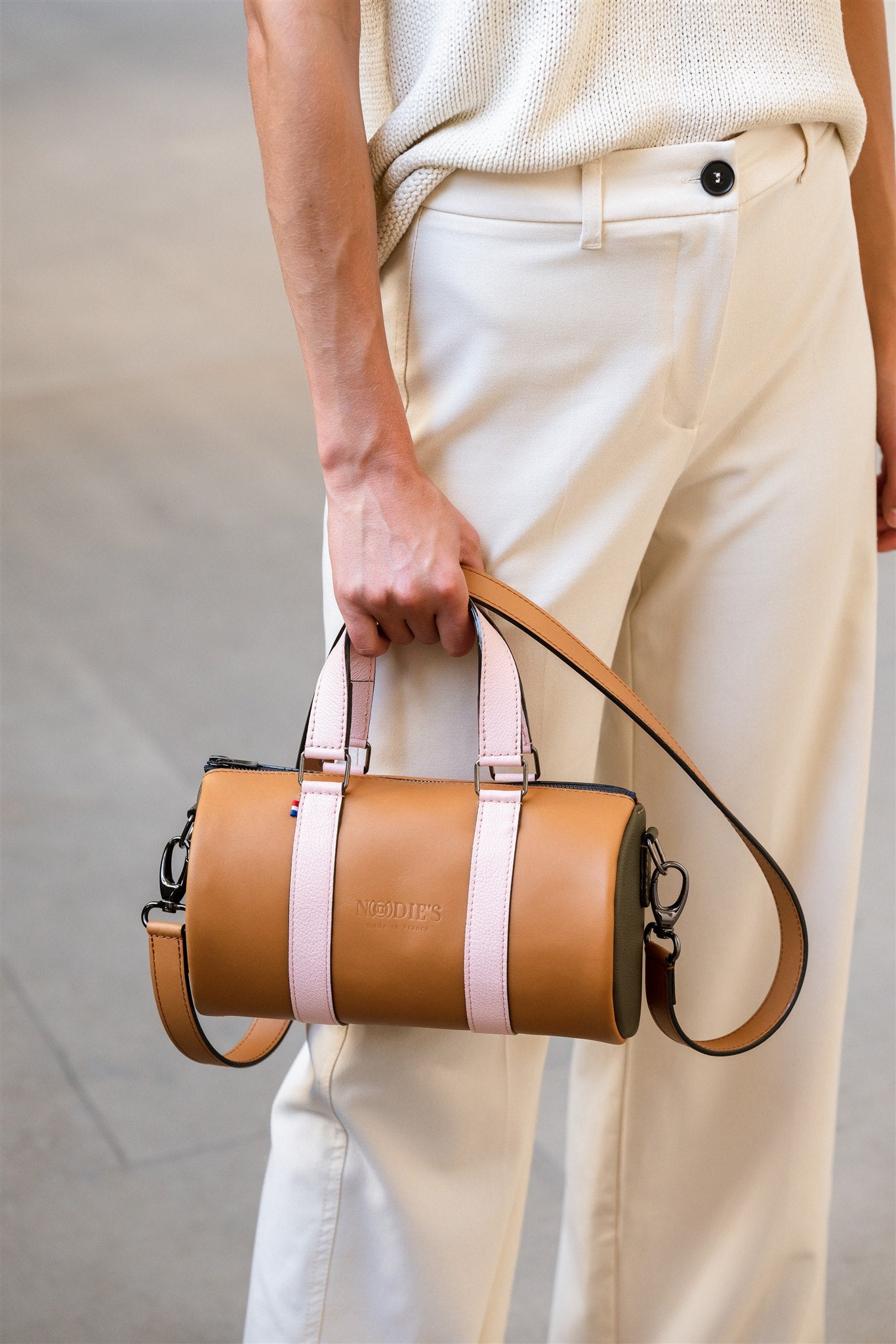 sac bowling femme cuir fabriqué en France
