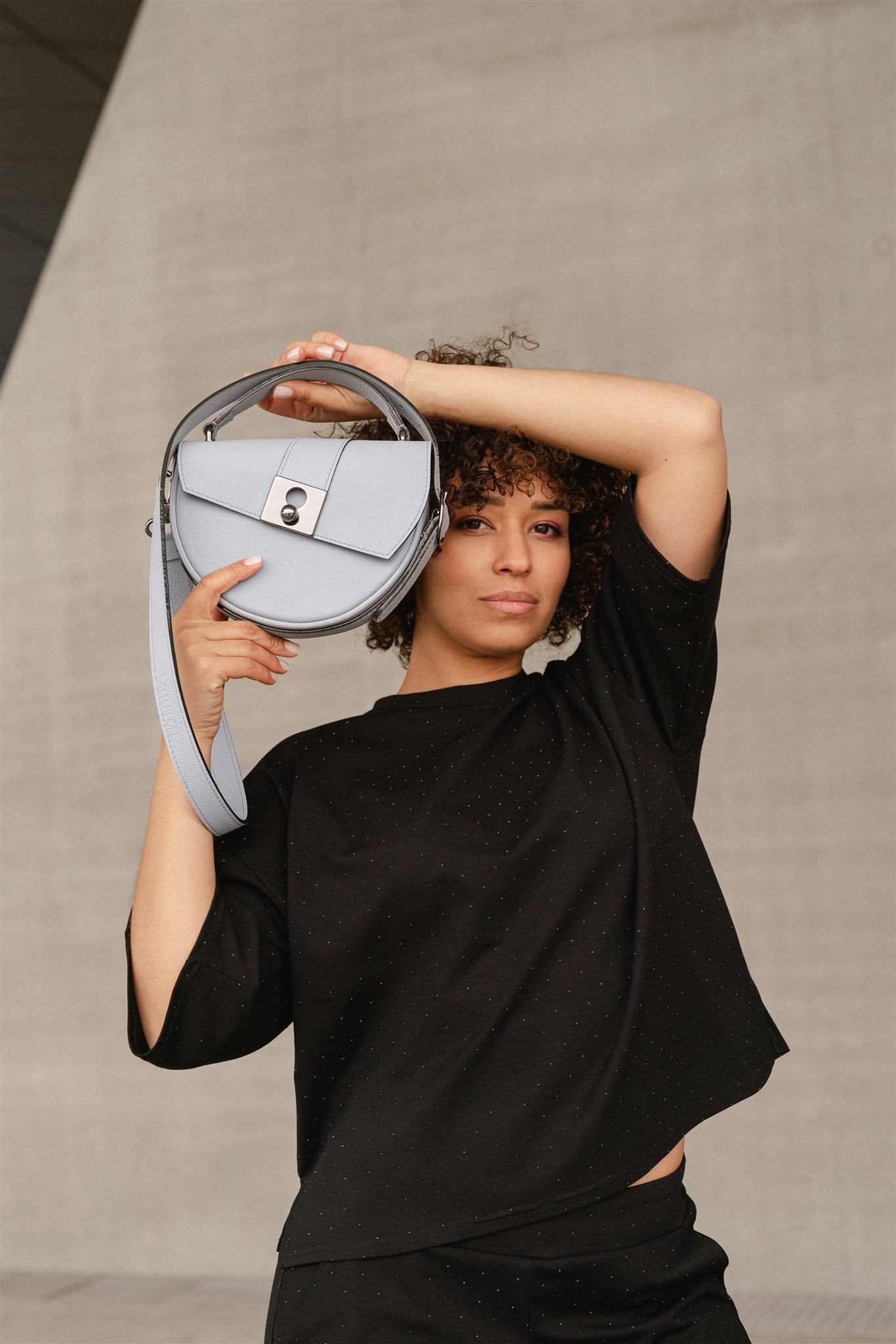 Côme - bleu ciel grainé