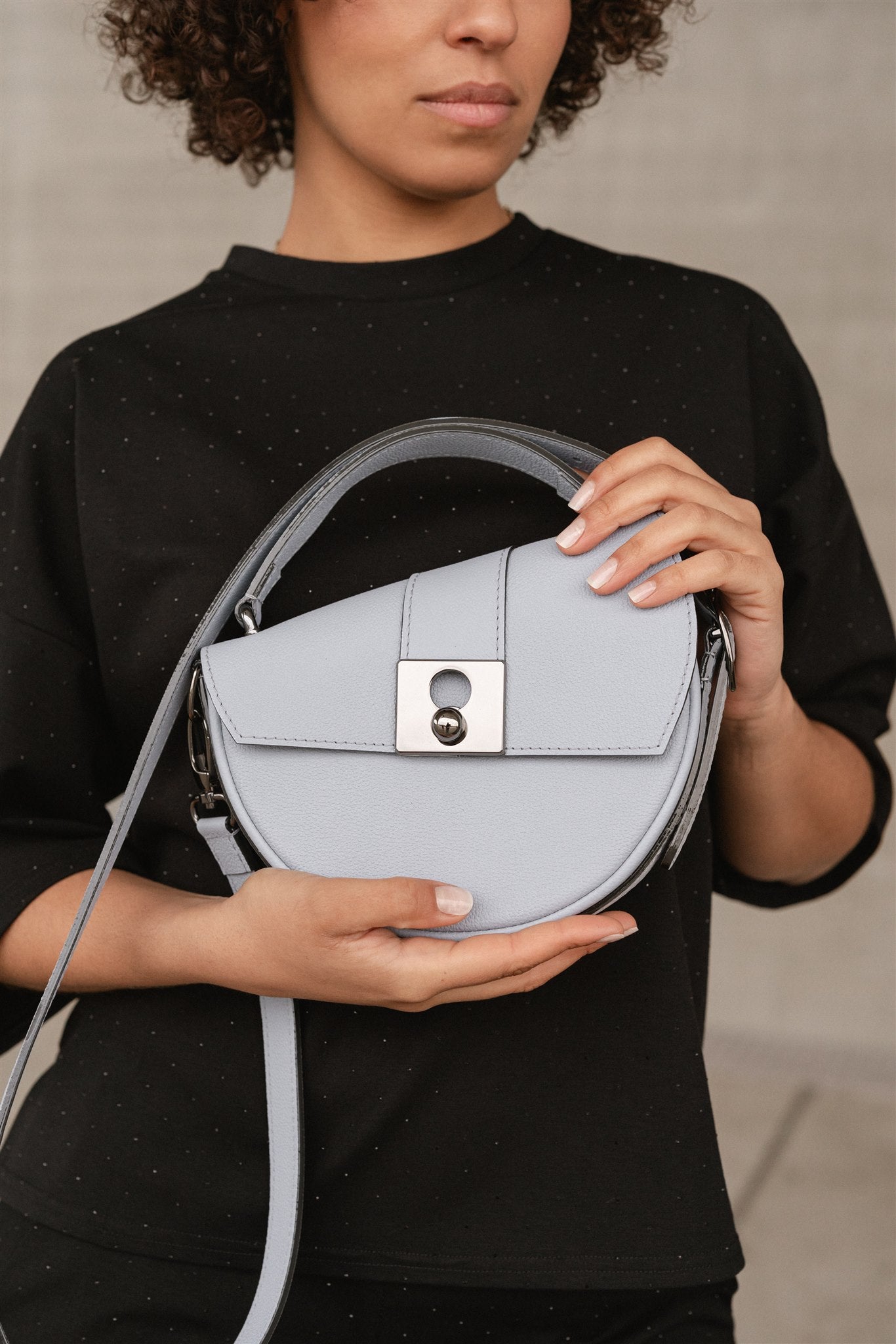 Côme - bleu ciel grainé