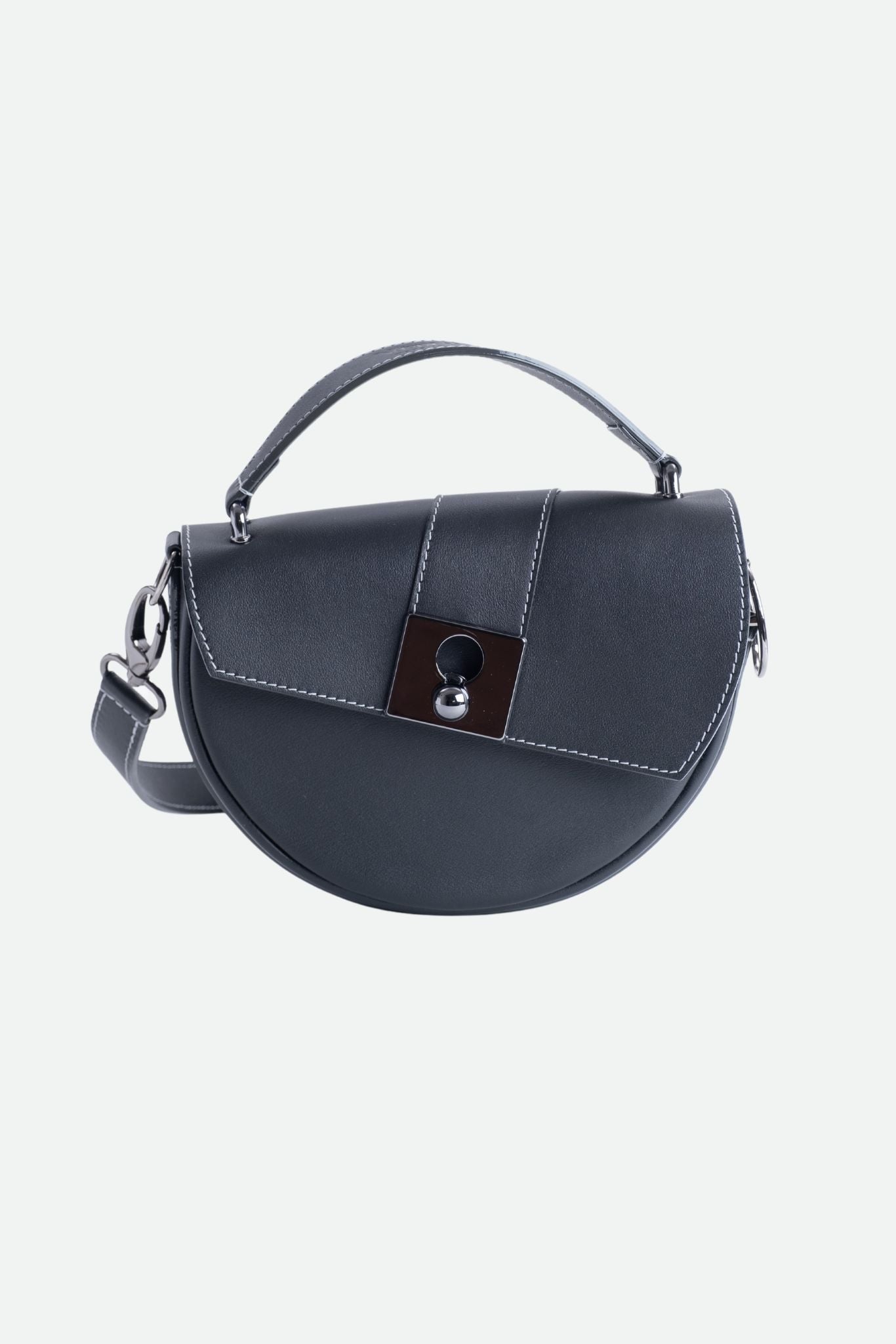 Sac demi lune noir 