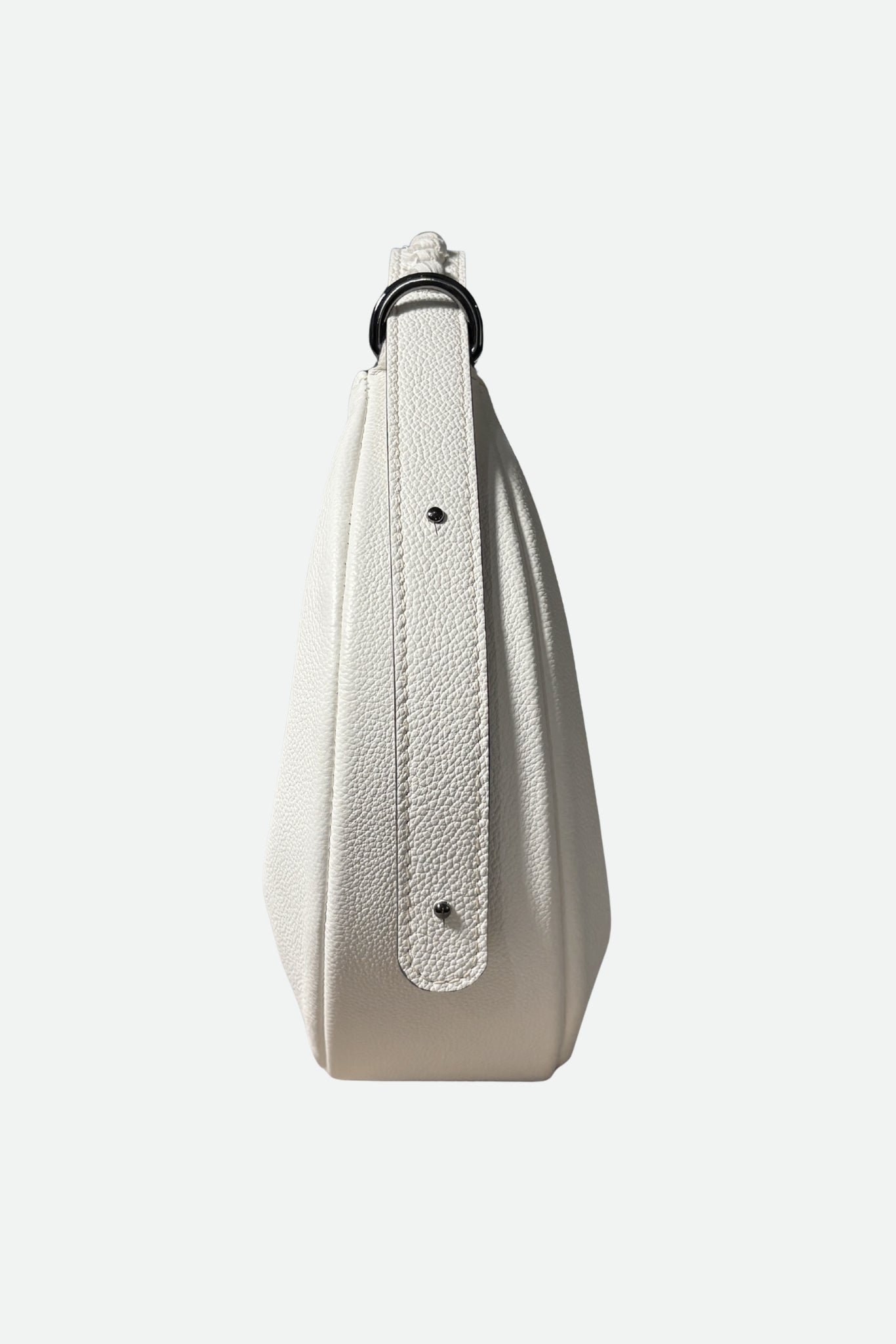 Nouvelle lune - blanc grainé