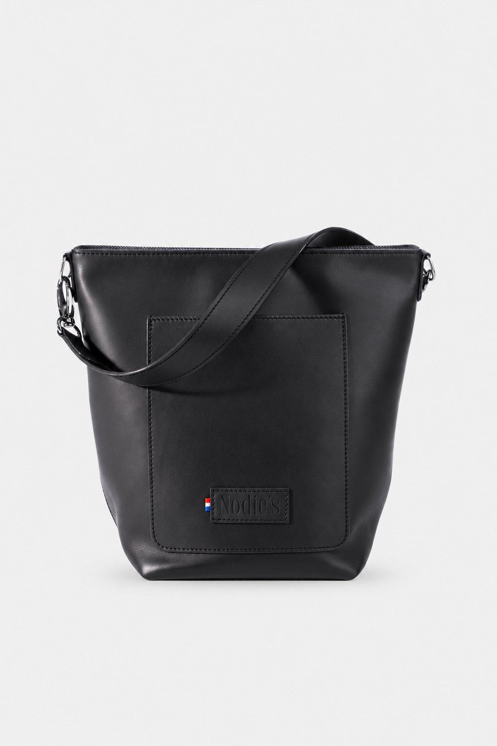 Sac cabas cuir noir femme - أندي - أسود
