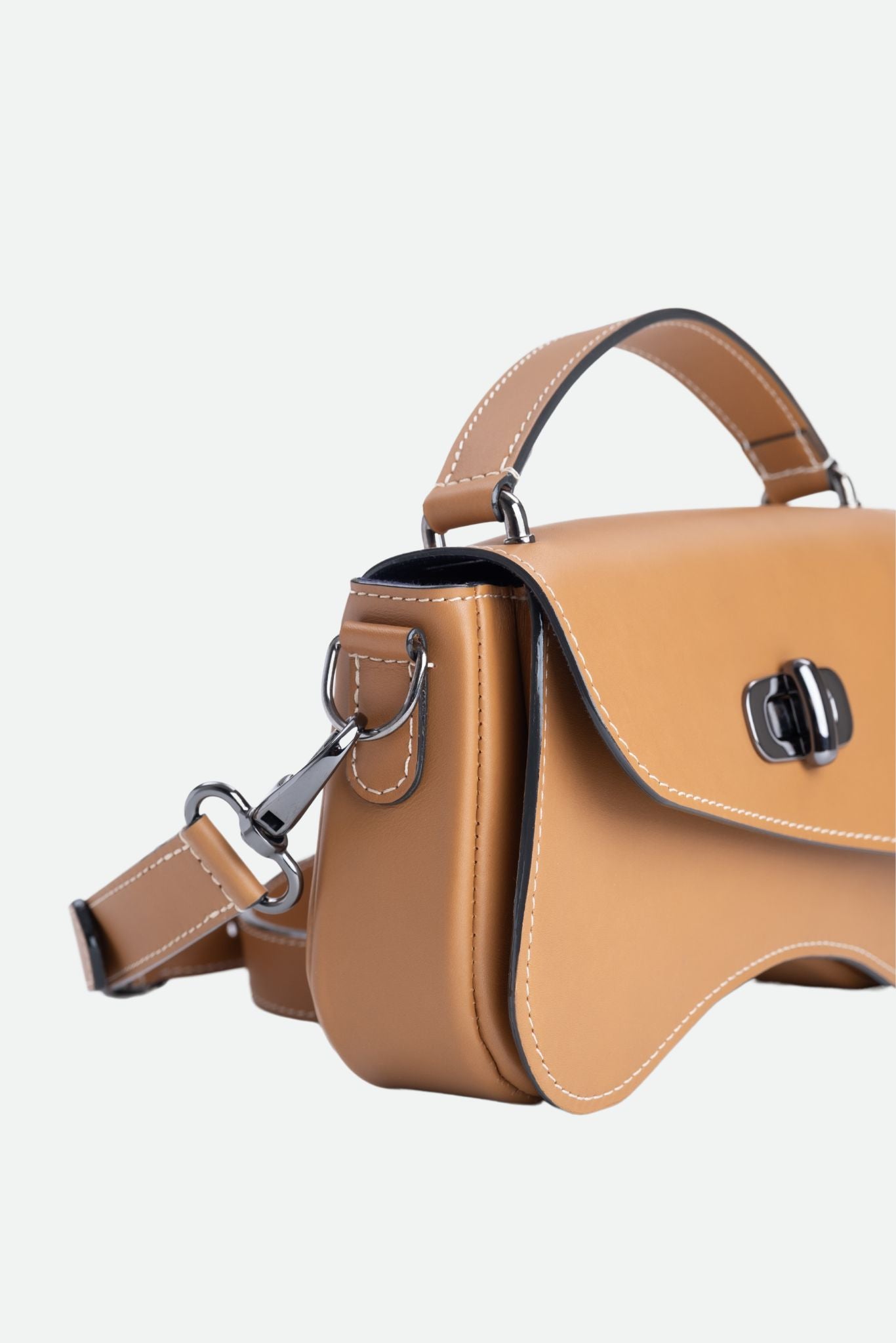 Sac baguette cuir de veau