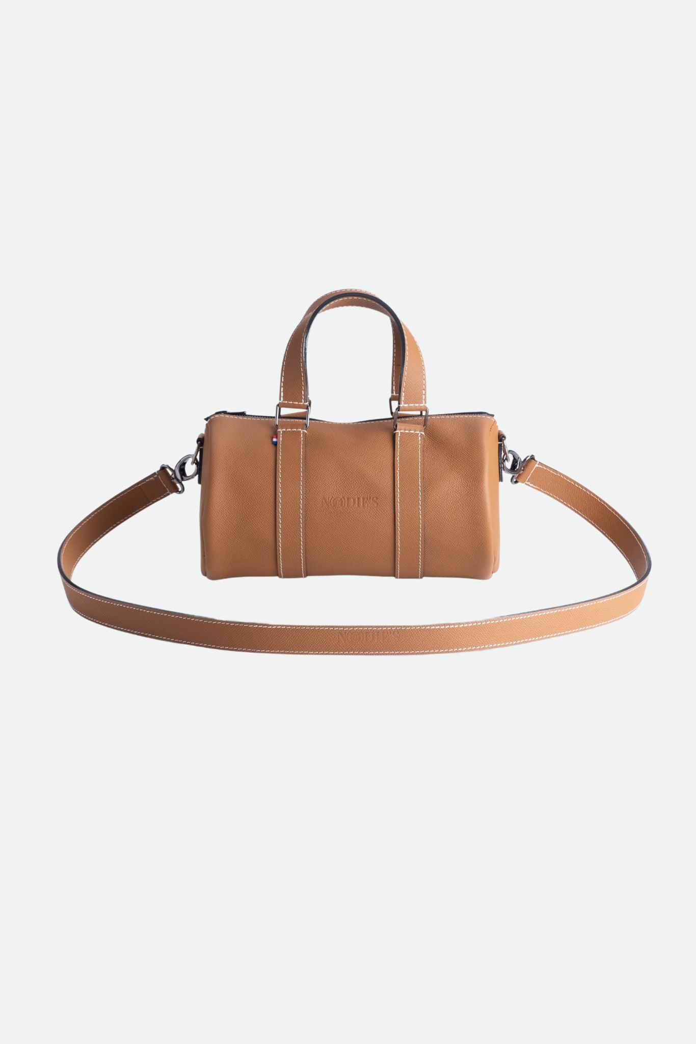 sac bowling femme cuir grainé