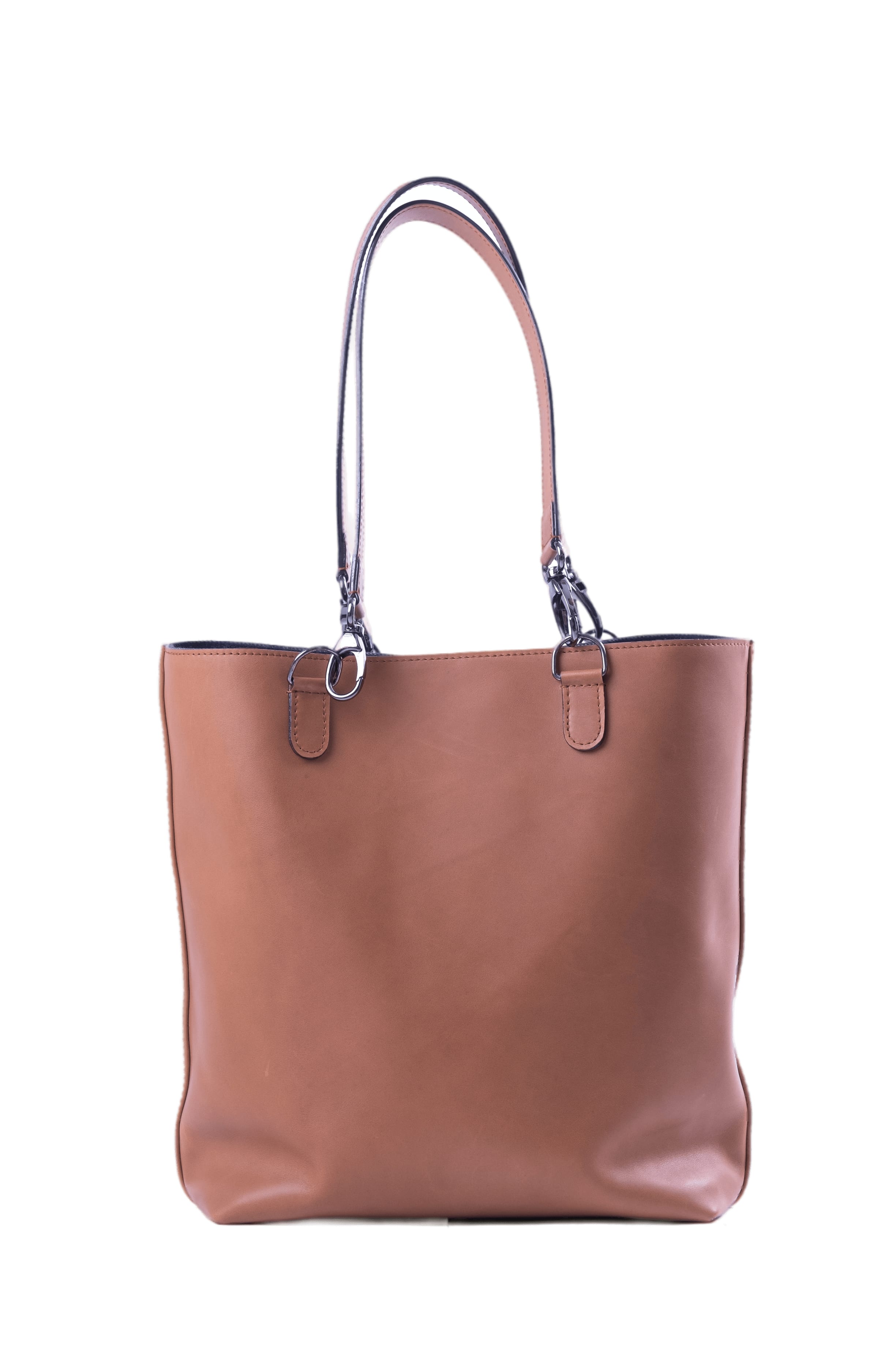 sac cabas cuir marron