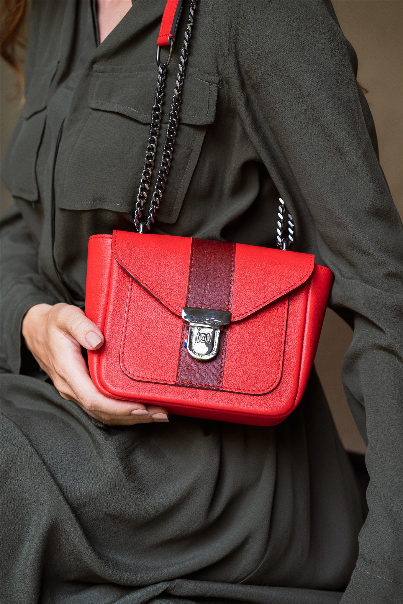 mini sac bandoulière cuir fabriqué en France
