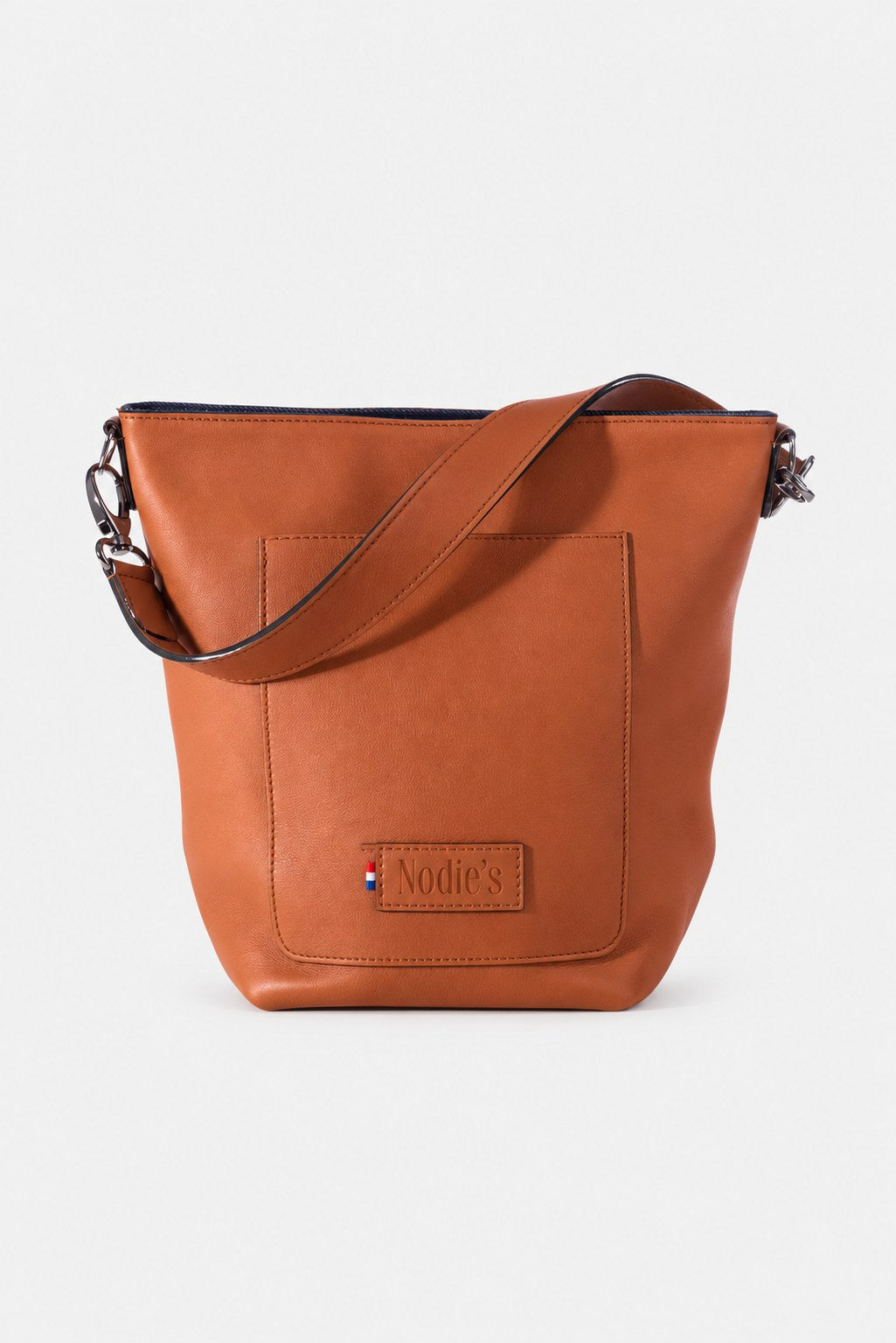 Sac cabas cuir camel
